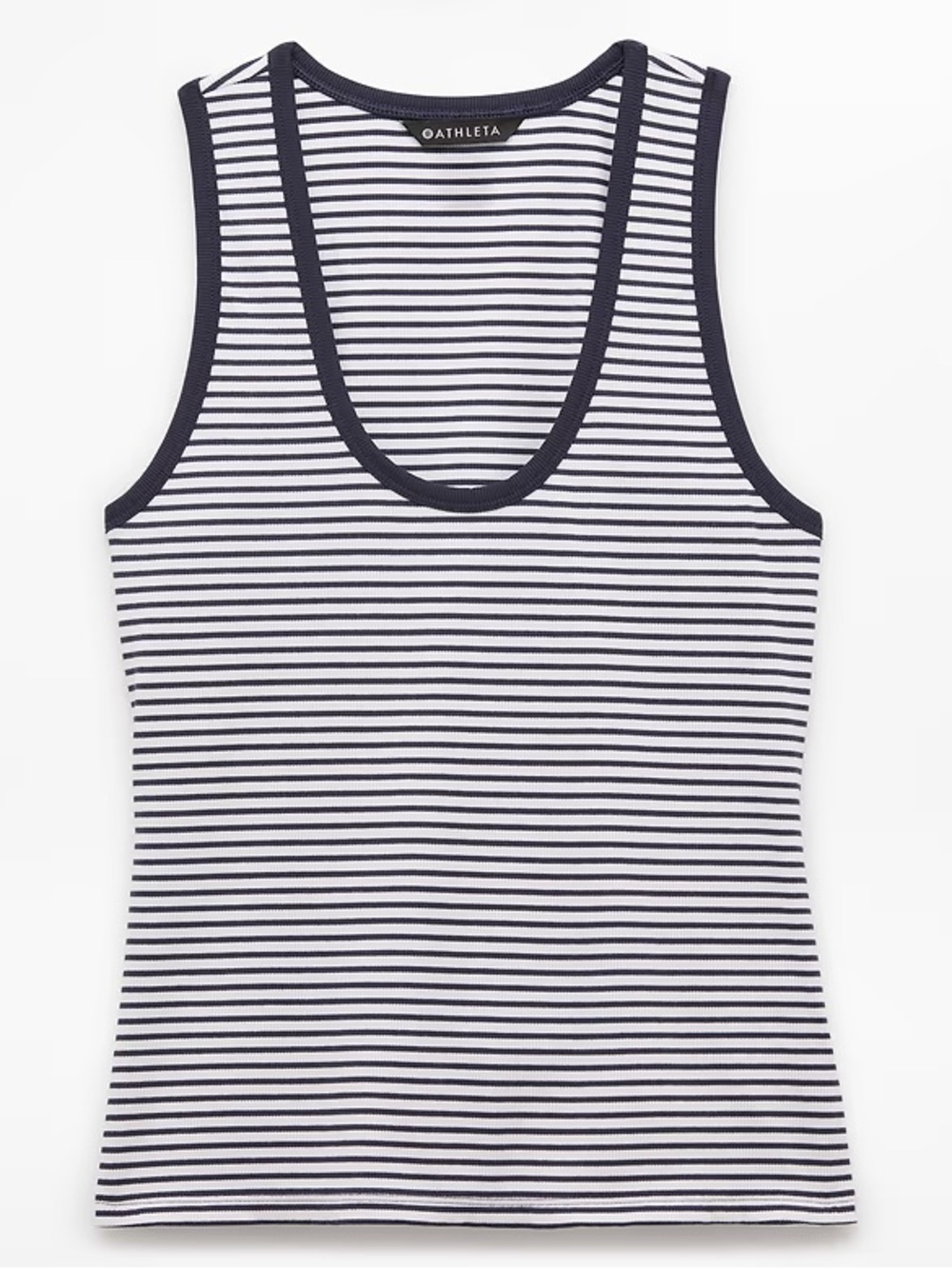 NWOT Athleta Signature Ribbed ScoopTank Small